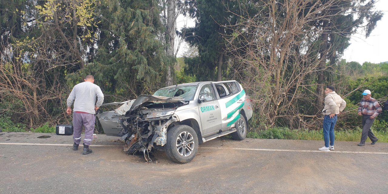 Muğla'daki Kazada 3 Orman Personeli Yaralandı