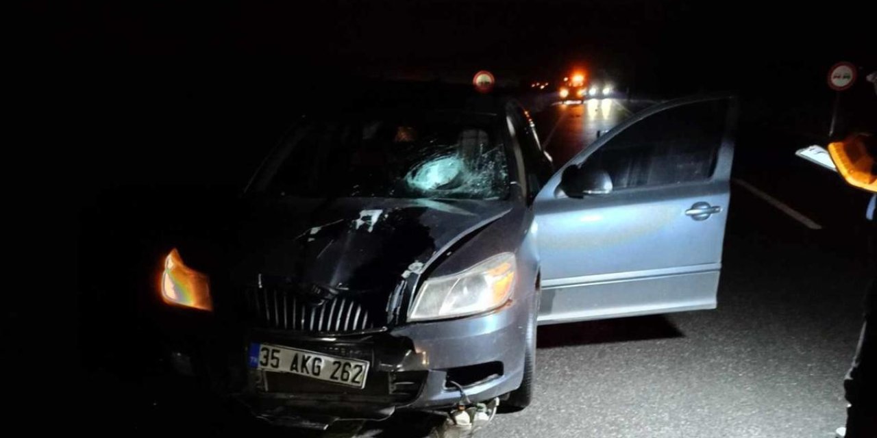 Yolun Karşısına Geçerken Otomobil Çarptı, Ağır Yaralandı