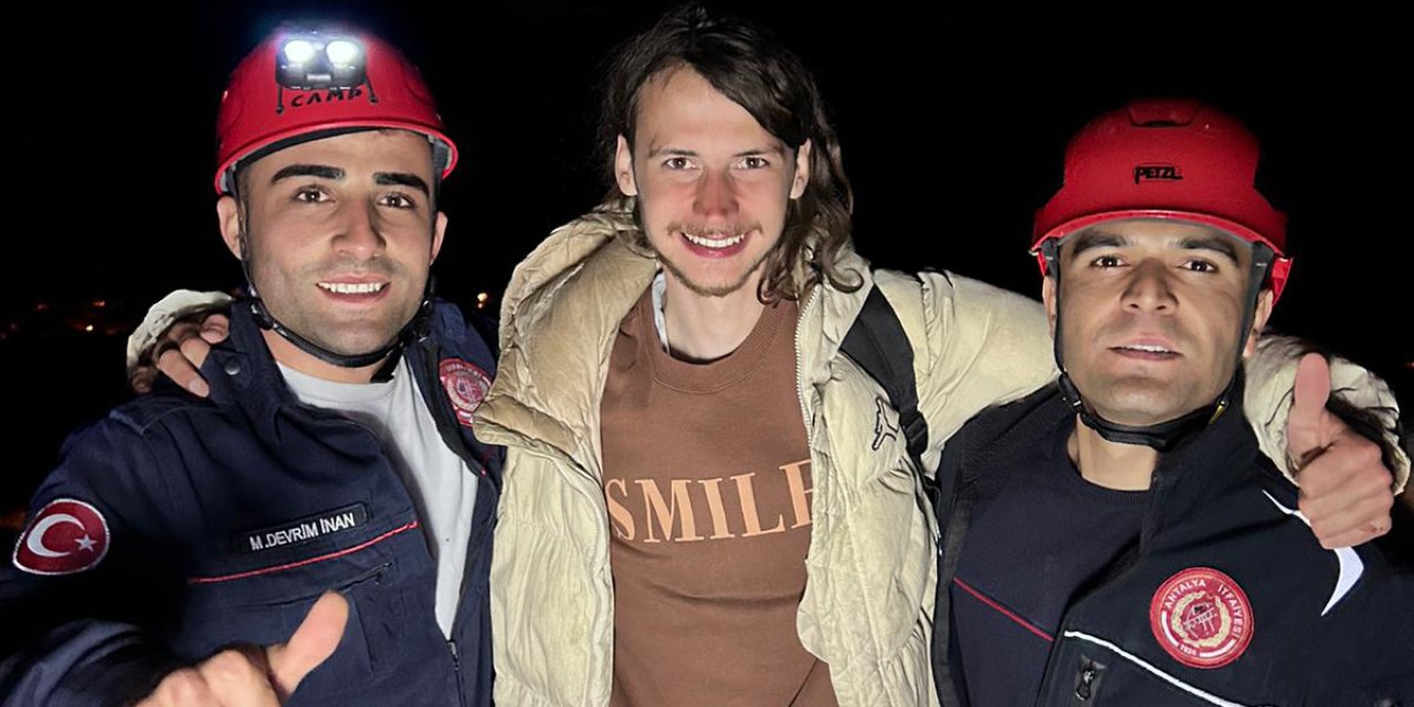 Tırmanış Sırasında Kaybolan Alman Turist 5 Saatte Bulundu