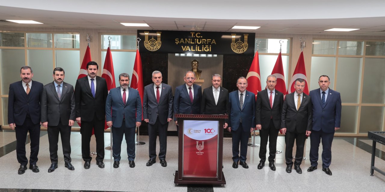 Bakan Özhaseki, Şanlıurfa'da