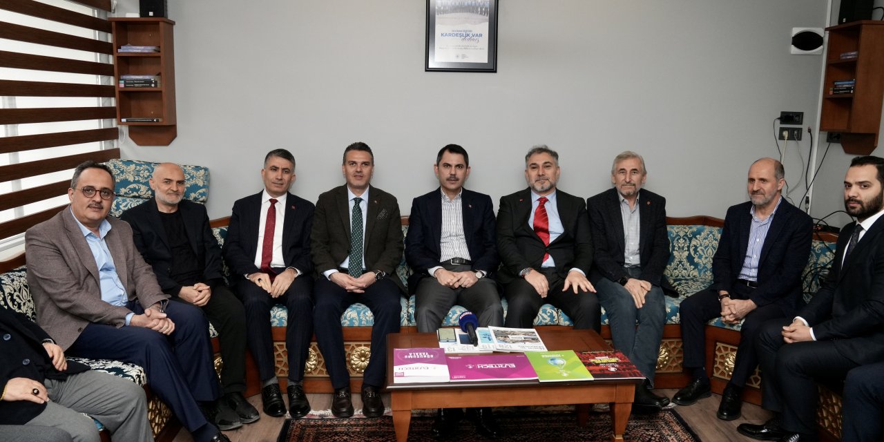 İstanbul- Ak Parti İbb Başkan Adayı Kurum Mimar Ve Mühendisler Grubu’nu Ziyaret Etti