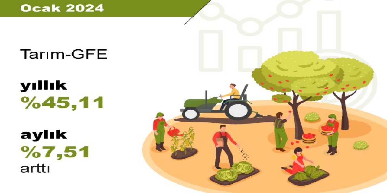 Tüik: Tarımsal Girdi Fiyatları Yıllık Yüzde 45,11 Arttı
