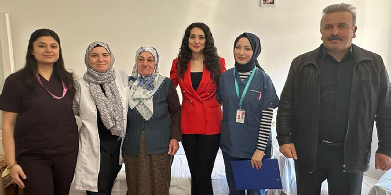 Rize'de Yaşlılara Sevgi ve Saygı Dolu Ziyaretler