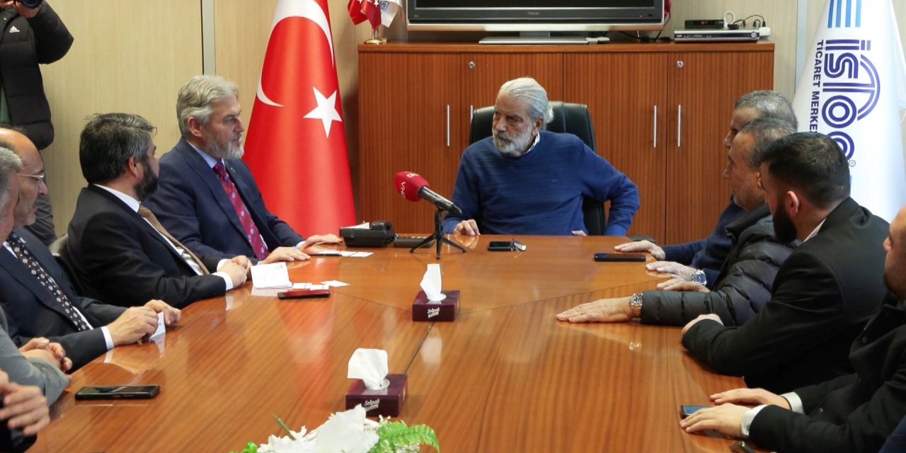 İstanbul-yeniden Refah Partisi İbb Başkan Adayı Altınöz, İstoç’u Ziyaret Etti