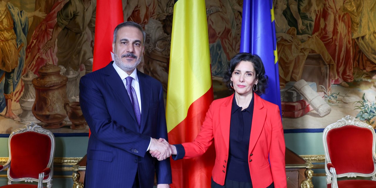 Bakan Fidan, Belçikalı Mevkidaşı Lahbib İle Görüştü
