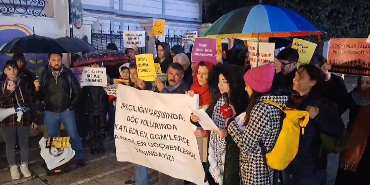 İstanbul-kadıköy’de Irkçılık Ve Ayrımcılıkla Mücadele Günü Dolayısıyla Göçmenlere Destek Eylemi