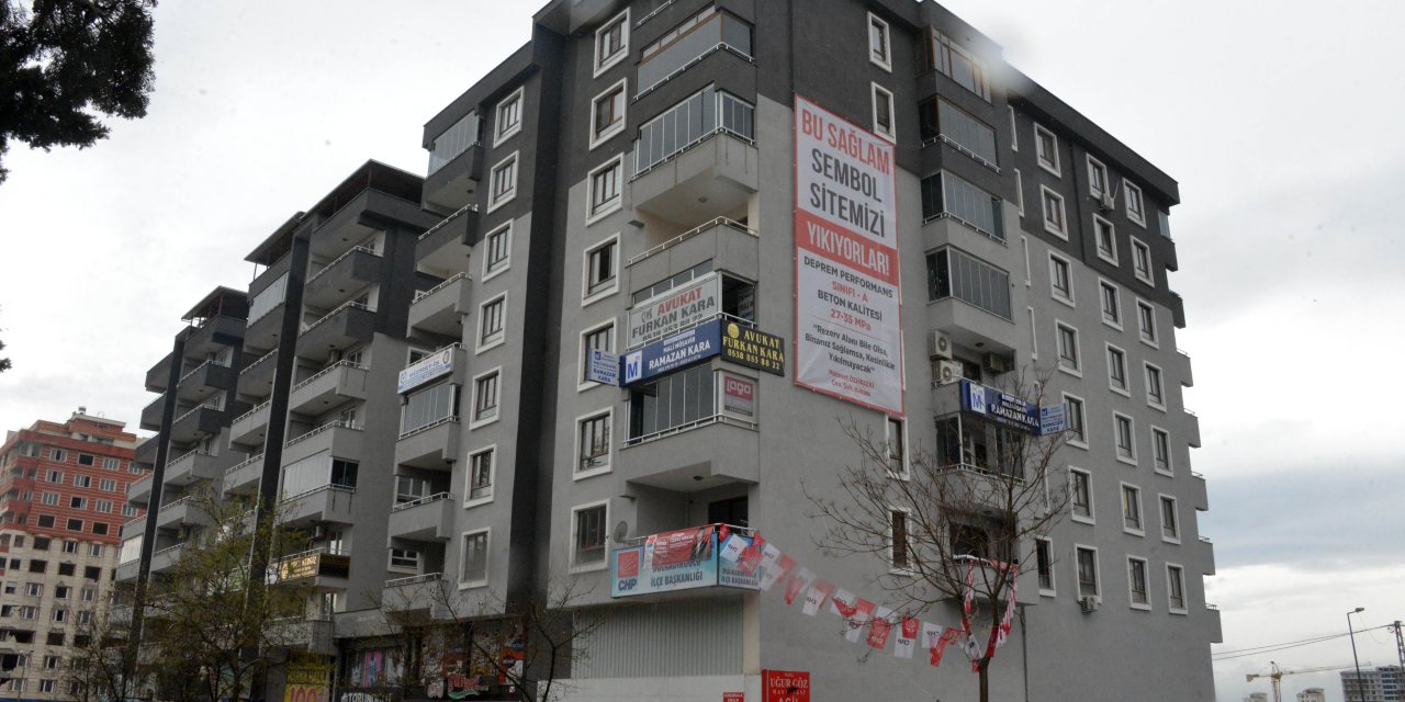 ‘Rezerv Alanında’ Gerekçesiyle Yıkılacak Olan Sağlam Sitenin Sakinlerinden Tepki