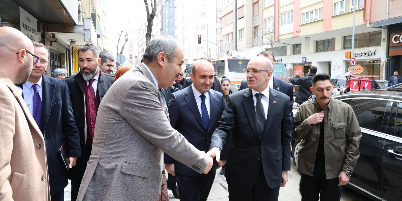 Bakan Şimşek, Eskişehir'de