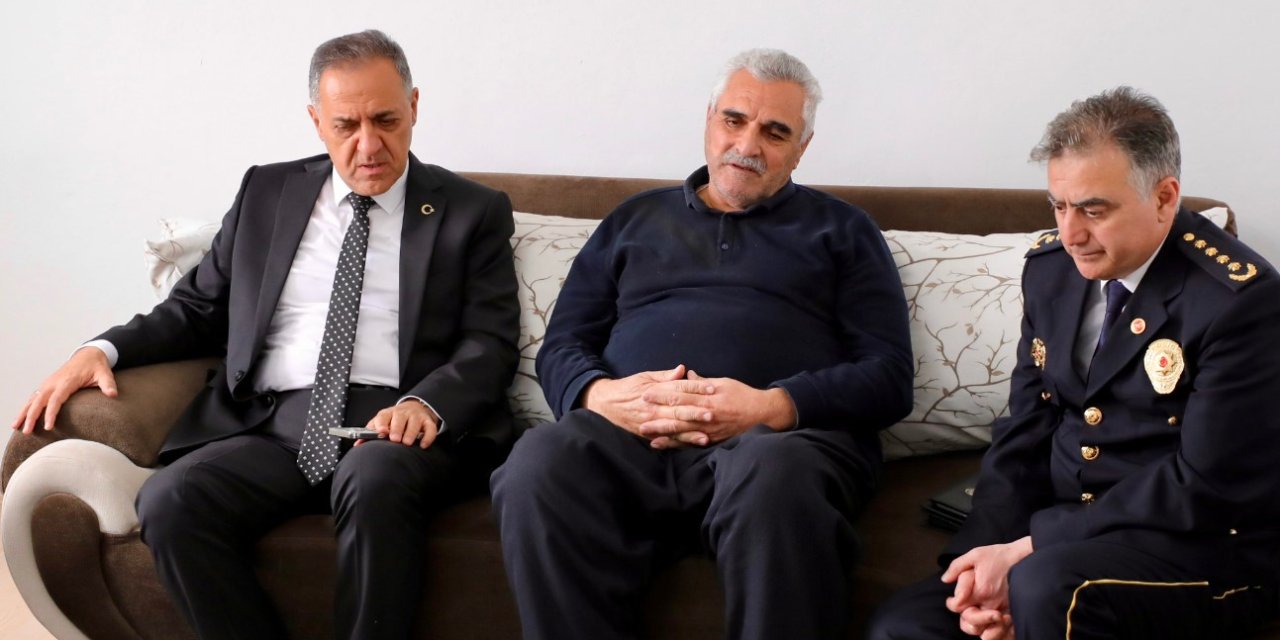 Şehit Polis Memuru Furkan Bor’un Babaevinde Yas Var