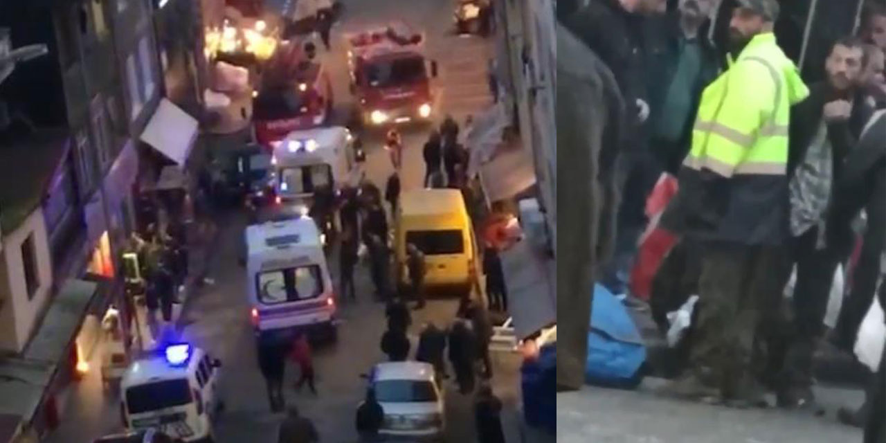 Rize’de evde tüp patladı: 2 yaralı