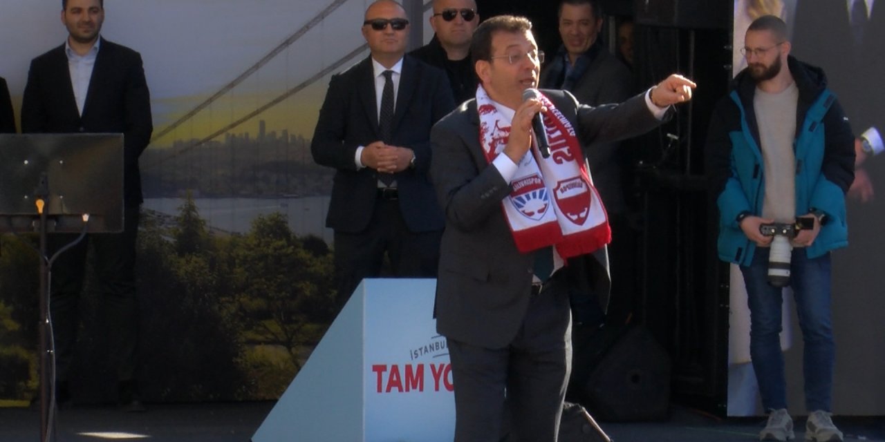 İstanbul- İmamoğlu Bakanların İstanbul'daki Seçim Çalışmalarını Eleştirdi