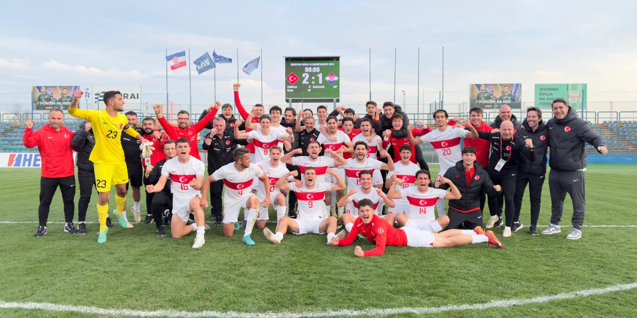 19 Yaş Altı Milli Futbol Takımı, Avrupa Şampiyonası’na Katılmaya Hak Kazandı