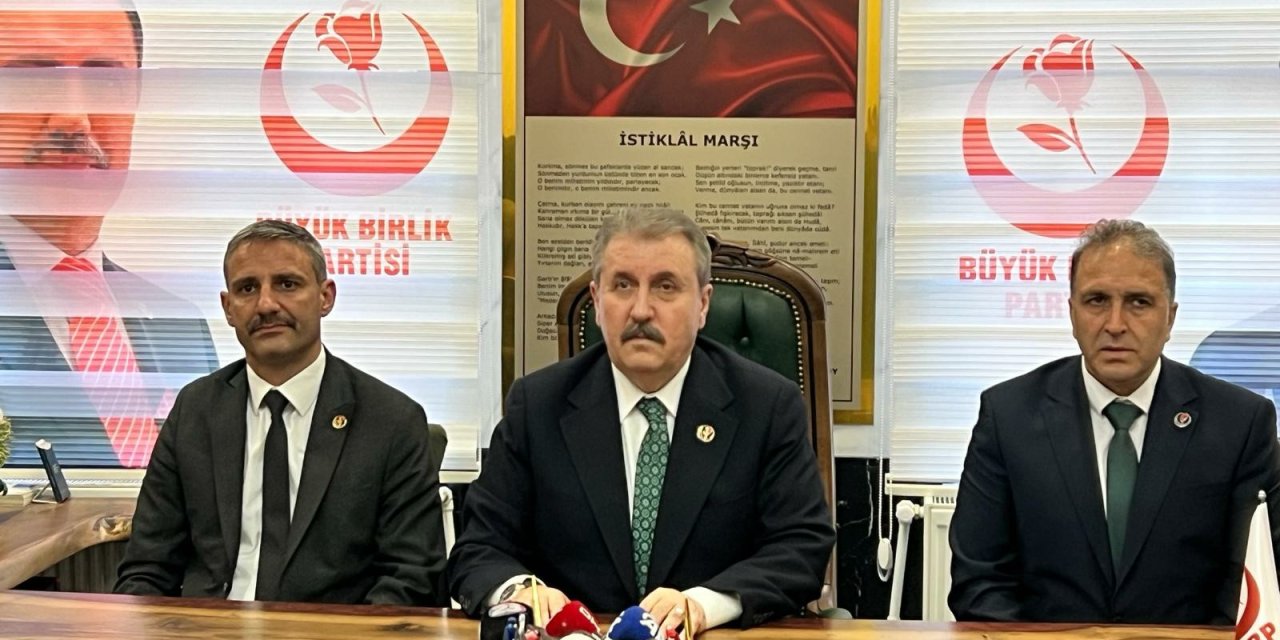 Destici: Kazanma İhtimaliniz Yoksa Adaylarınızı Çekin Ve Cumhur İttifakı'nı Destekleyin