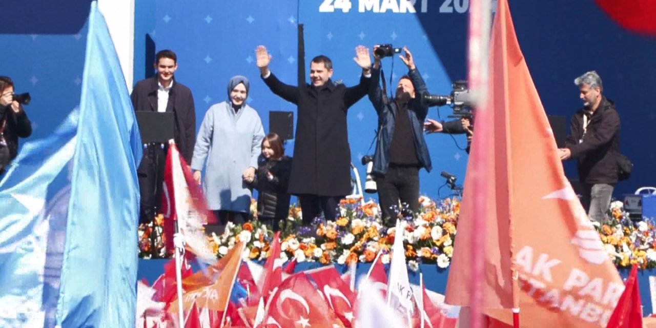 Ak Parti İbb Başkan Adayı Murat Kurum ‘Büyük İstanbul Mitingi’nde Konuştu