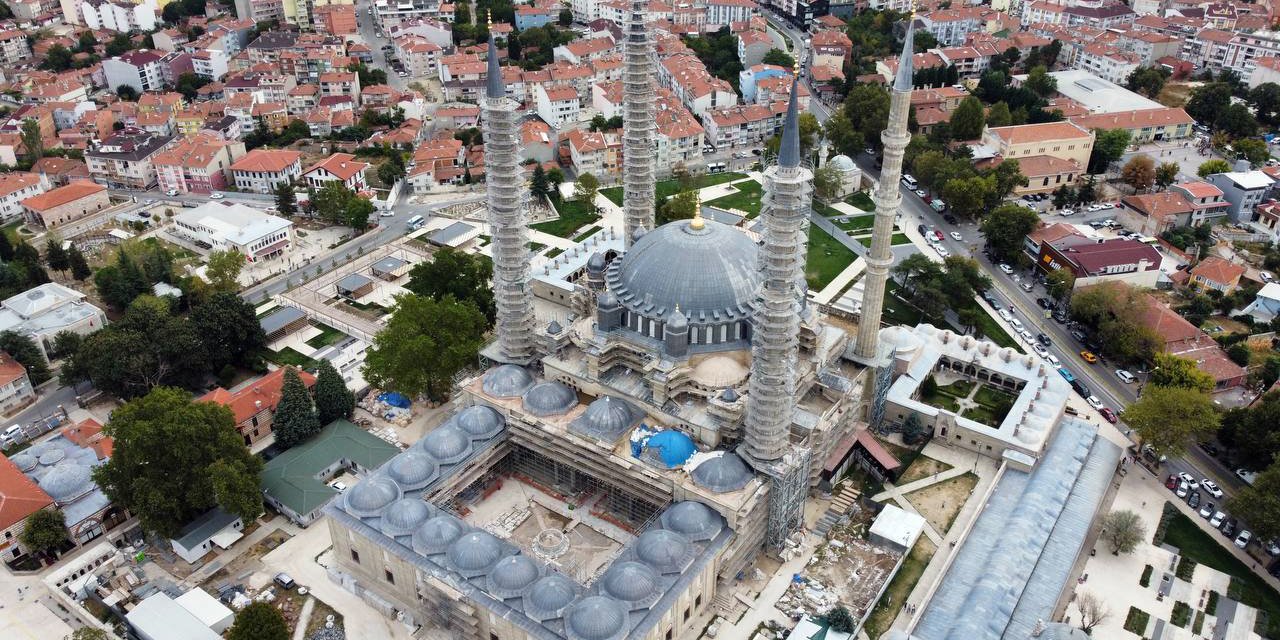 Selimiye Camisi Restorasyonunda Hedef 2024'ün Sonu