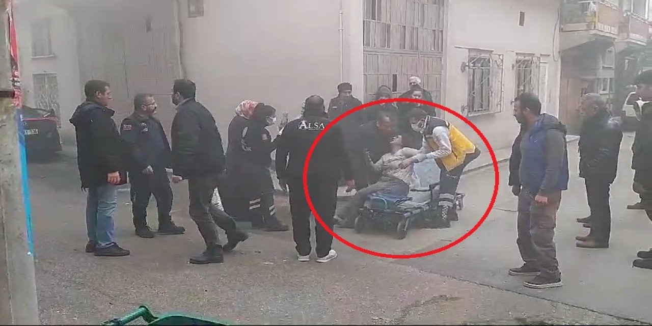 Evinde Çıkan Yangına Müdahale Ederken Yaralandı