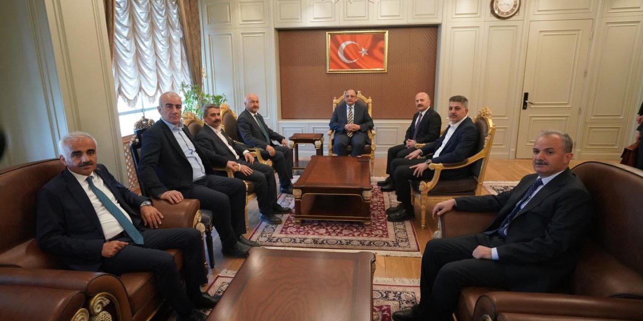 Bakan Özhaseki, Adıyaman'da