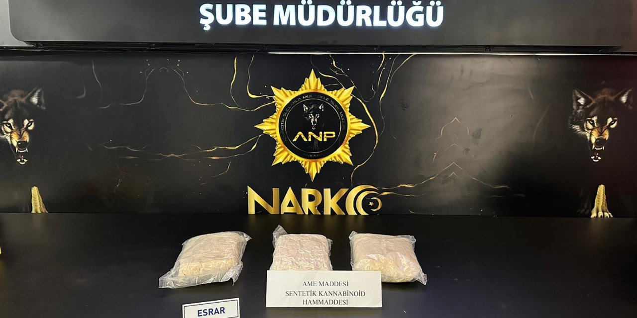 Ankara'da  6  Kilo Uyuşturucu Ele Geçirildi