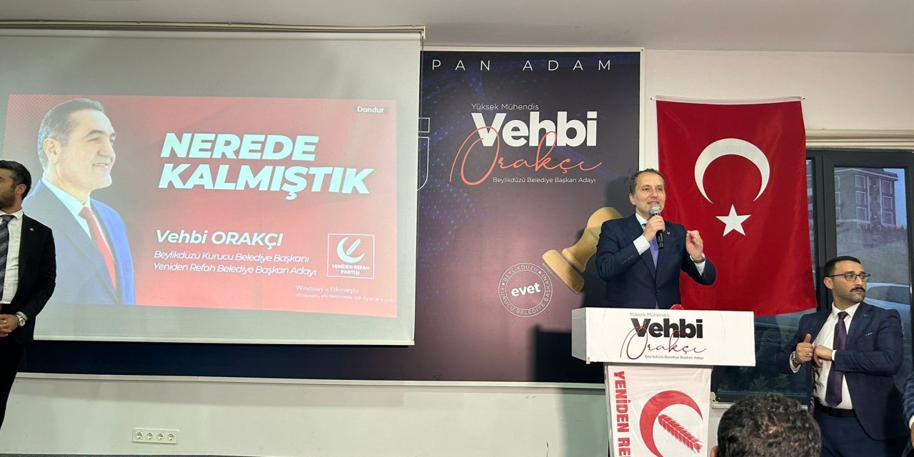 İstanbul-yeniden Refah Partisi İbb Başkan Adayı Altınöz: Suat Pamukçu’ya Hakkımızı Helal Etmiyoruz