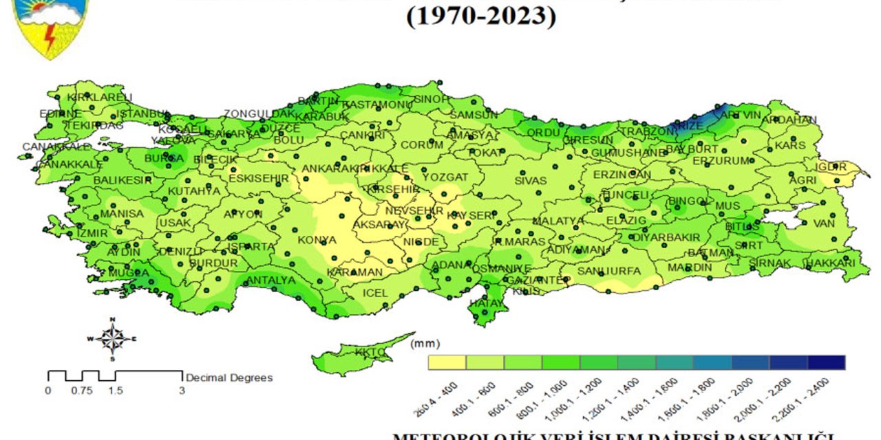 Tüm Zamanların Yağış Rekoru 491,5 Kilogram İle Kemer'de