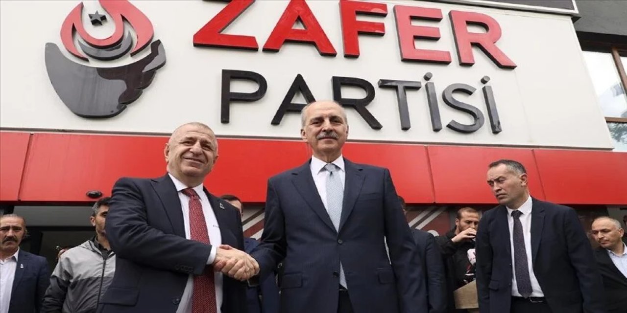 Kurtulmuş, Zafer Partisi Genel Başkanı Özdağ'ı ziyaret etti