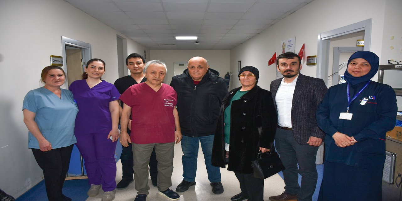 Paratiroid bezinde iyi huylu tümör tespit edilen hasta Trabzon'da tedavi edildi