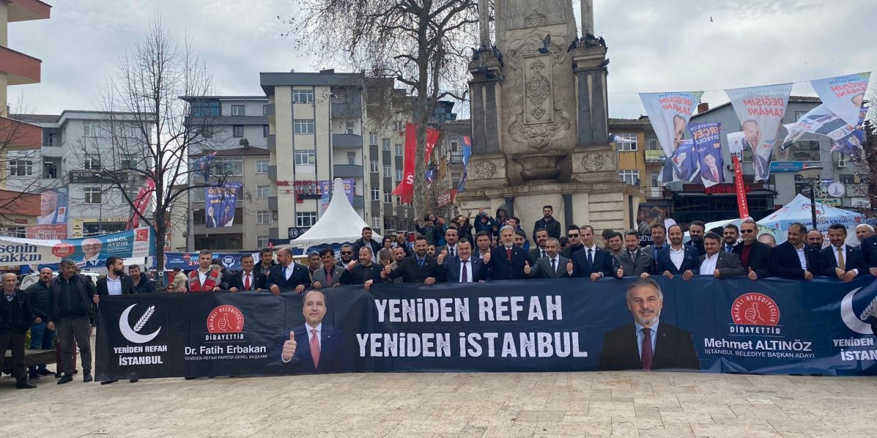 Yeniden Refah Partisi'nin İbb Başkan Adayı Altınöz: Partimizin Oylarının Bir Yanardağ Gibi Patlamasını Hep Beraber İzleyeceğiz