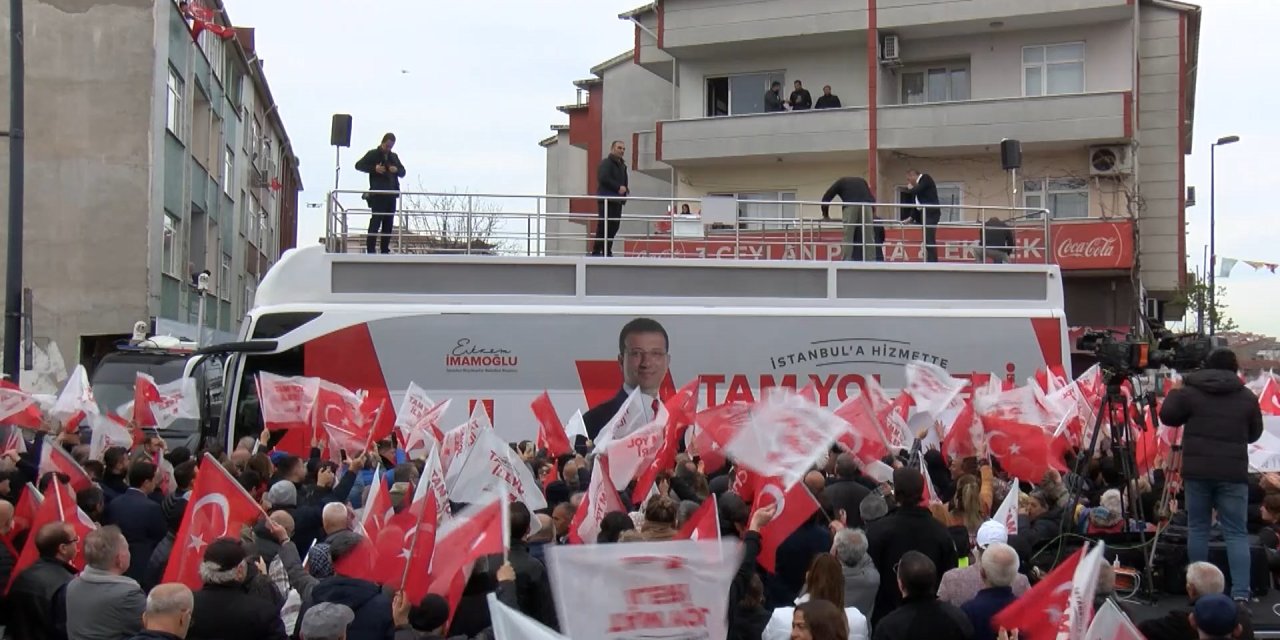 İstanbul - İmamoğlu Üsküdar'da Konuştu
