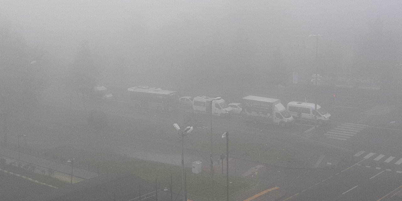 Diyarbakır’da Sis Etkili Oldu