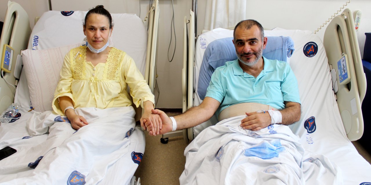 'Kötü Günde' De Yanında Olduğu Eşine, Böbreğiyle 'Can' Verdi