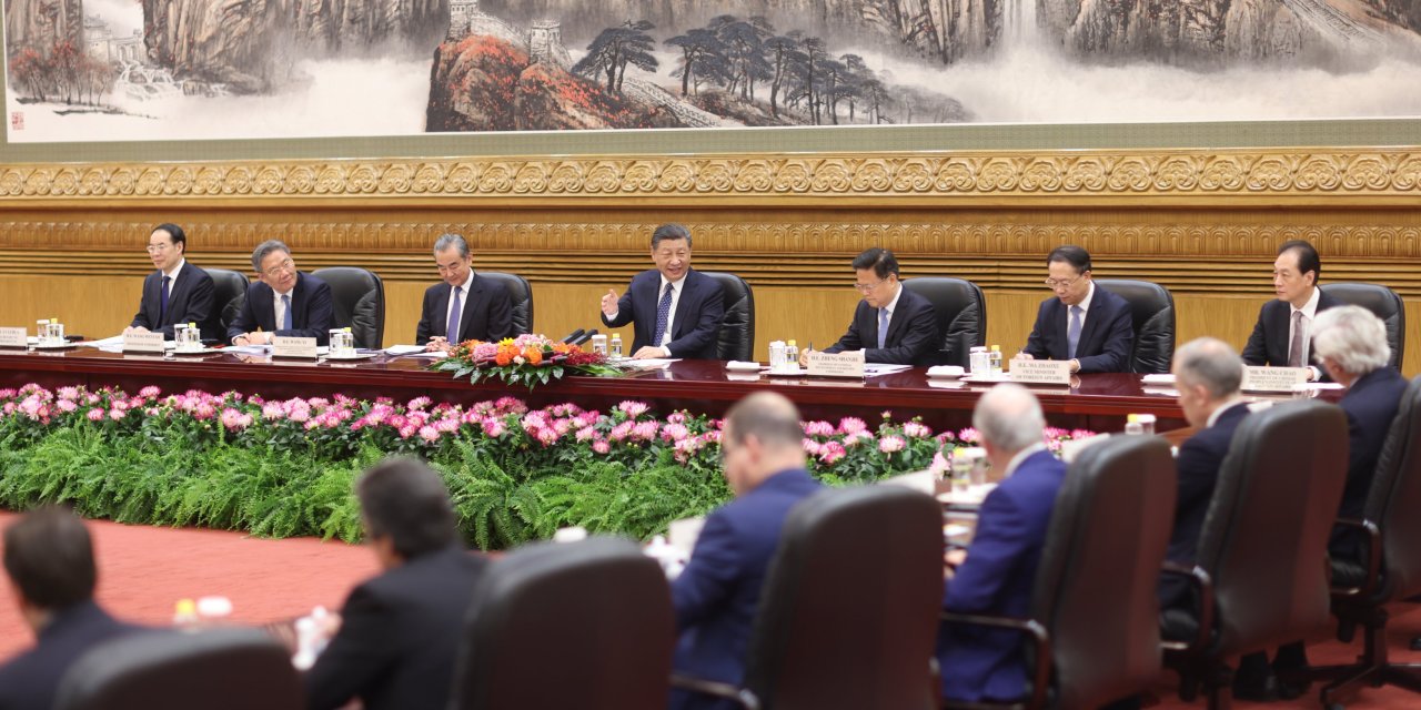 Çin Devlet Başkanı, Abd’li İş İnsanlarını Pekin’de Ağırladı