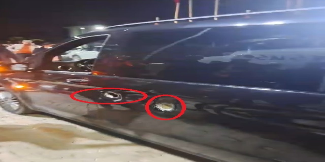 Tarsus'ta Memleket Partisi Belediye Başkan Adayının Aracına Silahlı Saldırı
