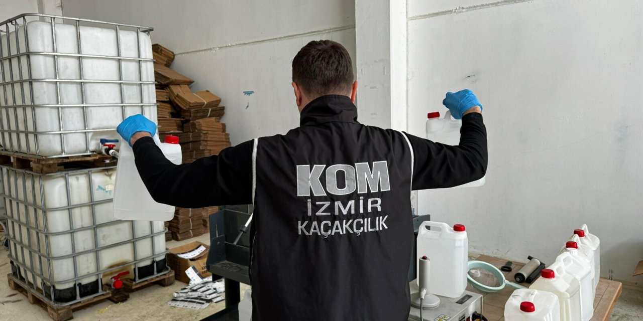 İzmir Merkezli 3 İlde Sahte İçkiye 2 Tutuklama