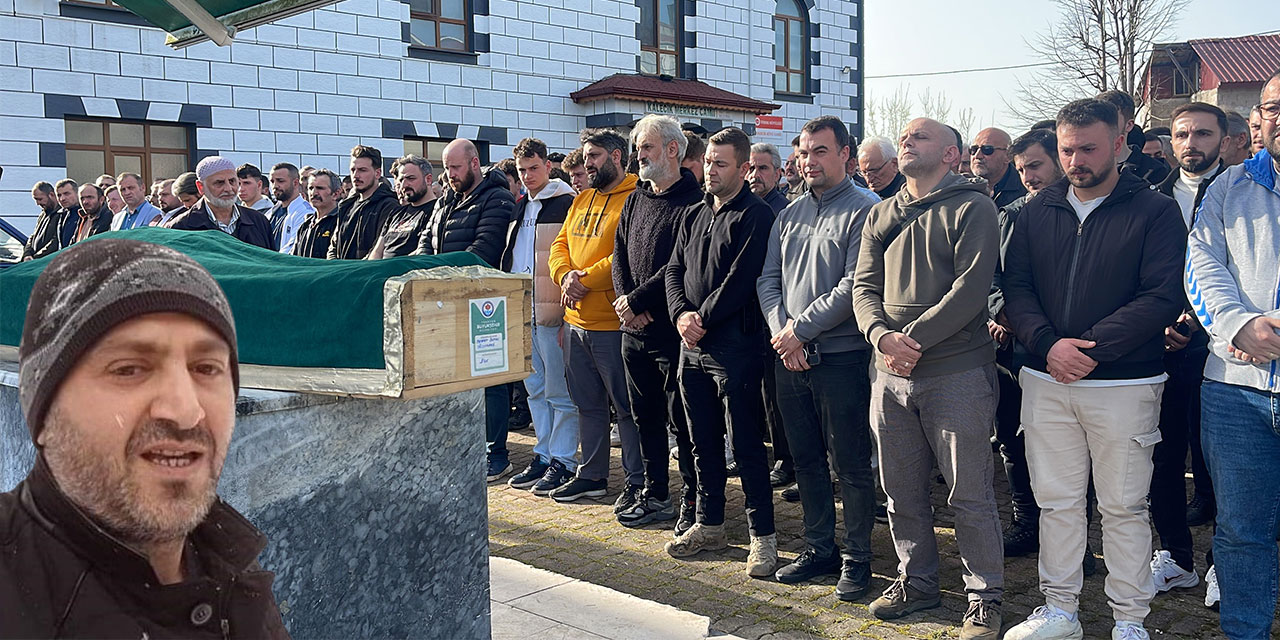 Trabzon'da göçükte ölen Rize ve Trabzonlu işçilerin cenazeleri defnedildi