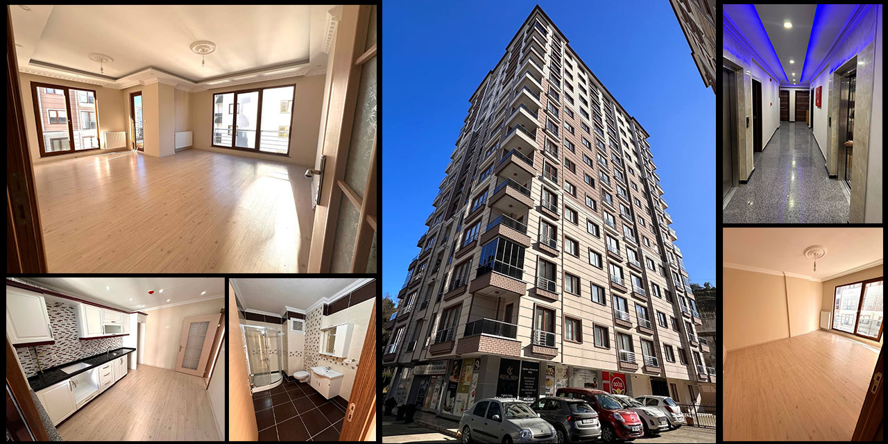 Rize'de Araştırma Hastanesi Yanında Kiralık Daire