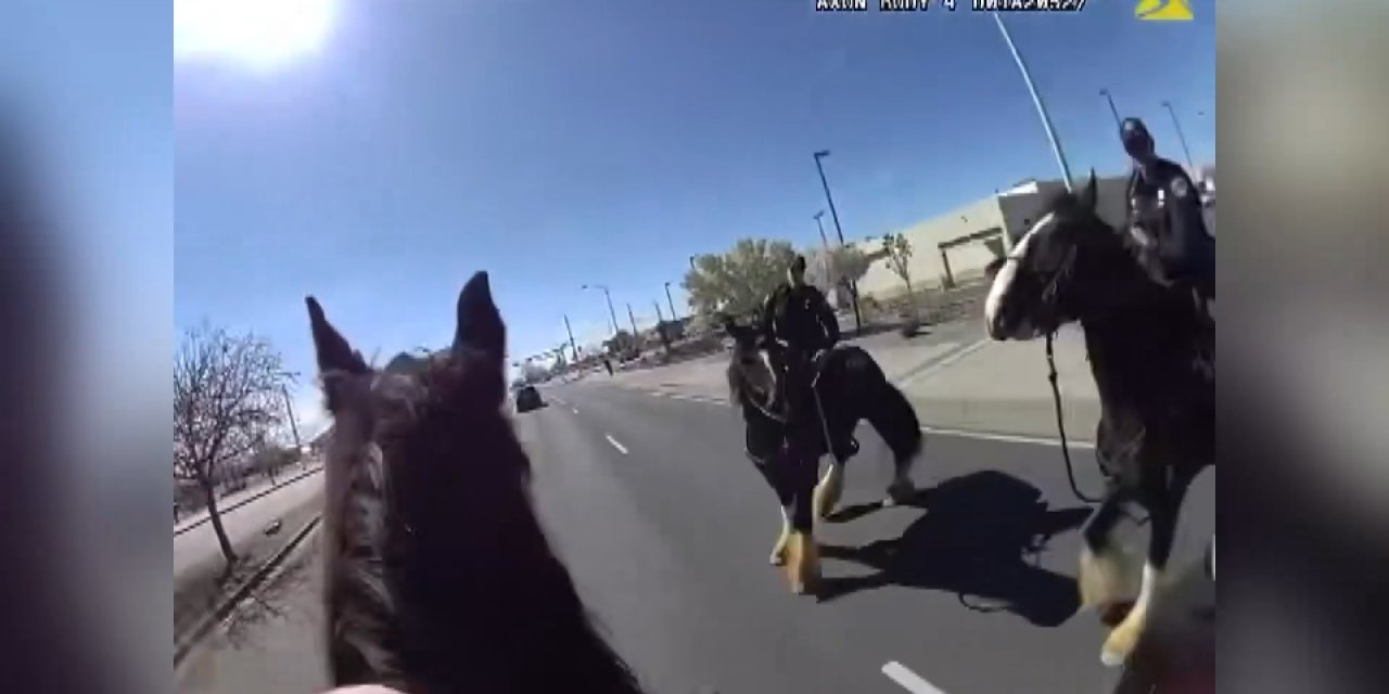 Abd’de Atlı Polisin Hırsızı Kovalaması Kameraya Yansıdı