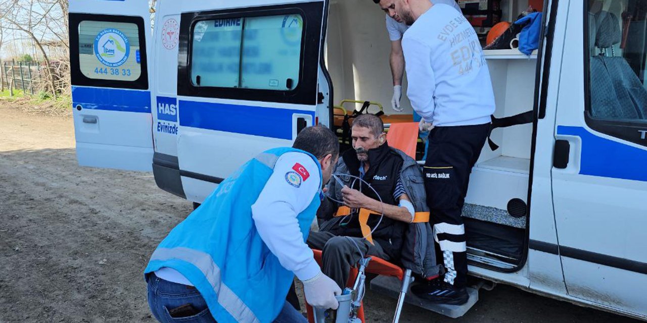 Hastaneden Ambulansla Götürüldüğü Köyde Oyunu Kullandı