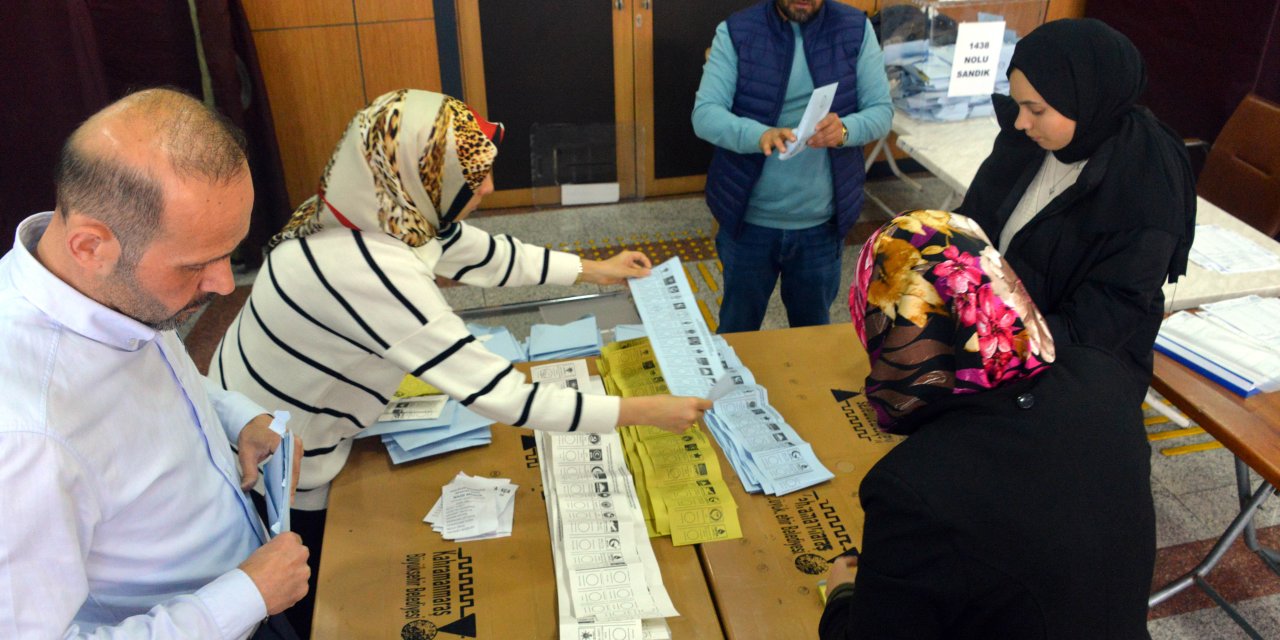 Kahramanmaraş'ta Oy Sayımı Başladı