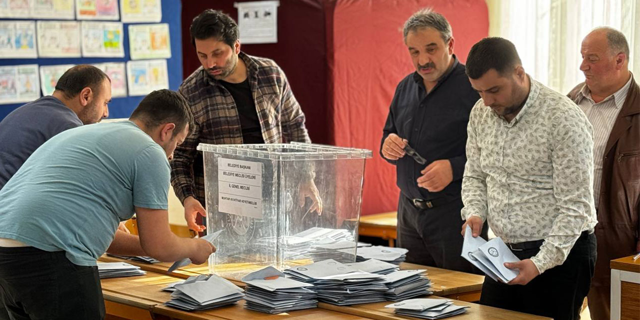 Rize’de İlk Sonuçlara Göre Seçim Sonuçları
