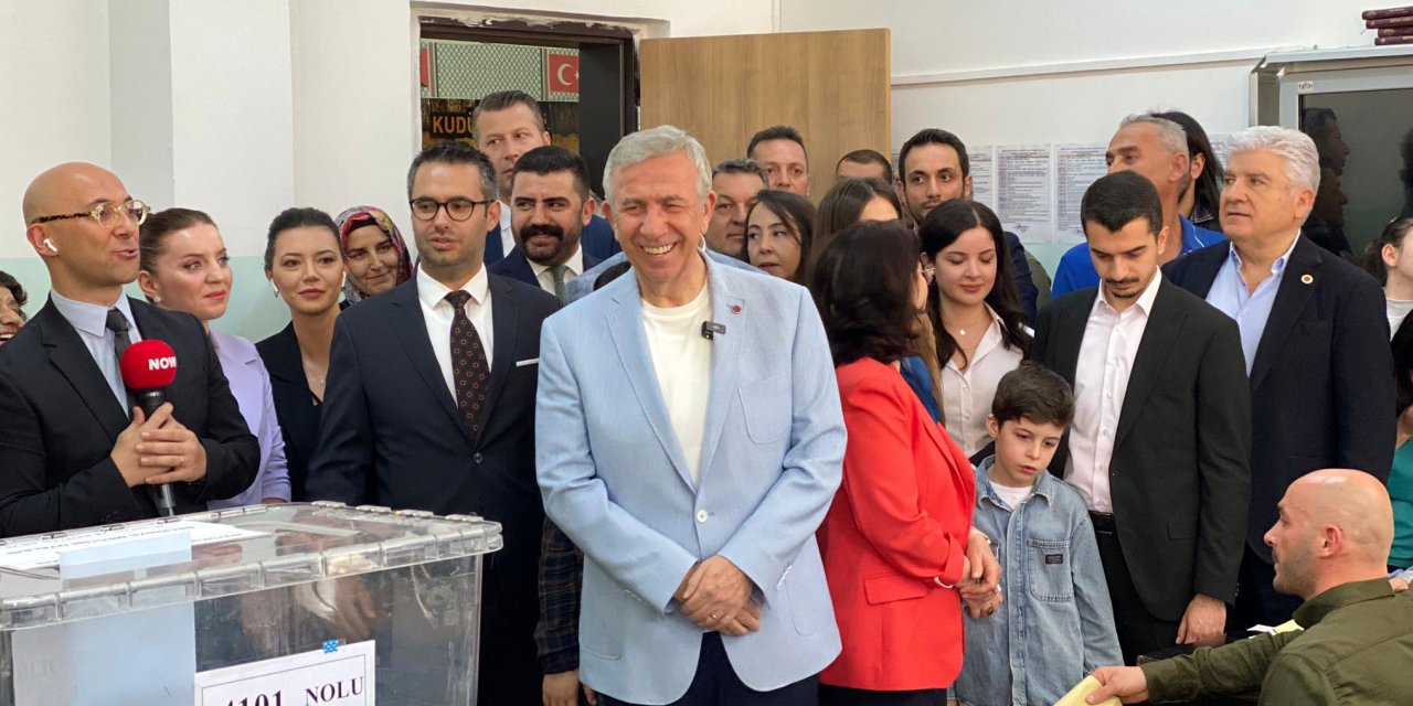Mansur Yavaş, Oy Kullandığı Sandıktan 1'inci Çıktı
