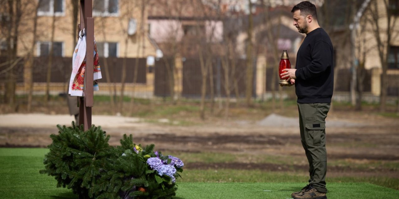 Zelenski, Bucha’da Hayatını Kaybeden Sivilleri Andı