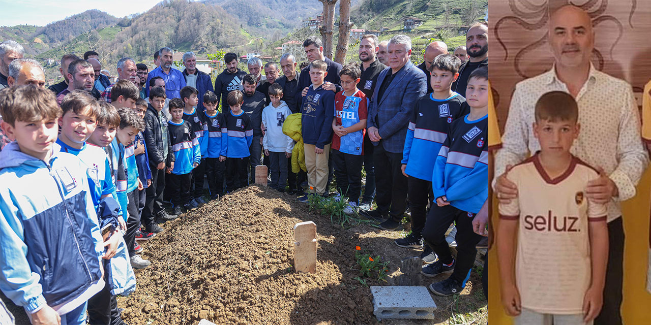 Trabzonspor’un İnşaattan Düşerek Ölen Altyapı Futbolcusu Mirkan, Son Yolcuğuna Uğurlandı