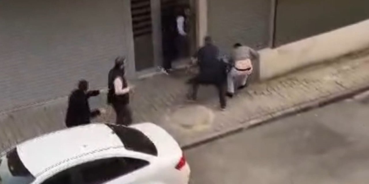 Sultangazi'de Film Gibi Çatışma Kamerada