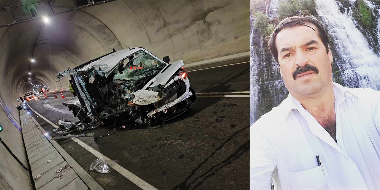 Kamyonet Tünelde Tır'a Çarptı; 1 Ölü, 3 Yaralı