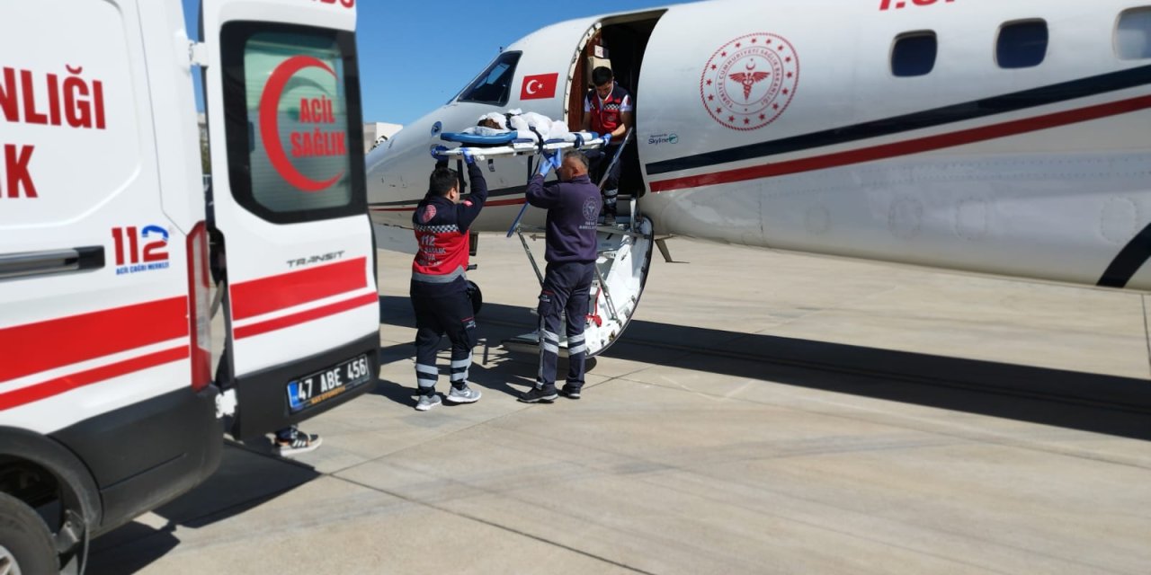 Seyhan Bebek, Ambulans Uçakla Mardin'den Ankara'ya Götürüldü