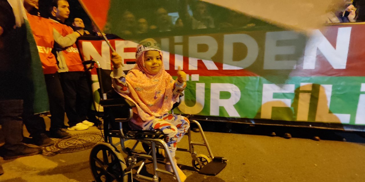 Ankara'da 'Gazze' İçin Yürüyüş