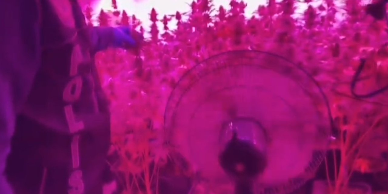 Uyuşturucu Ticareti Şüphelisi, Evini Seraya Çevirmiş