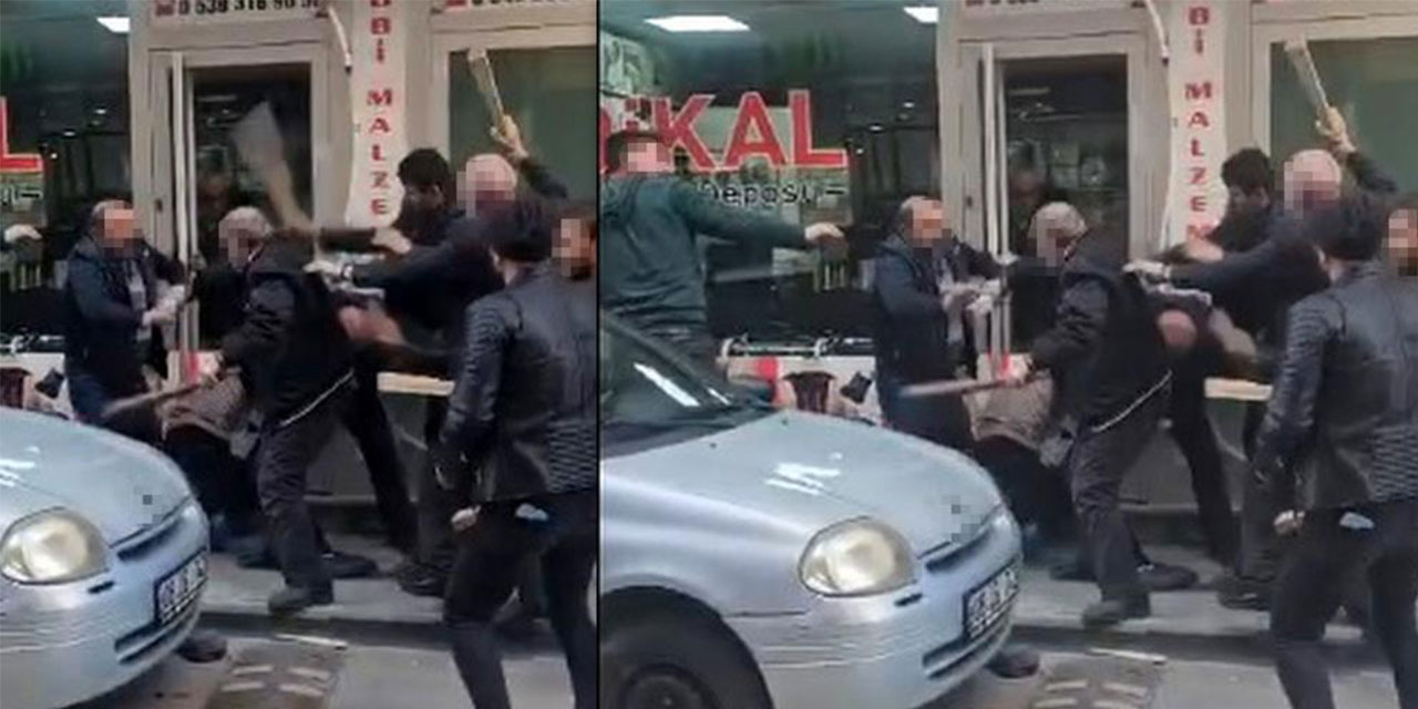 Bayburt’ta iki grup arasında tekme, tokat, sopalı kavga