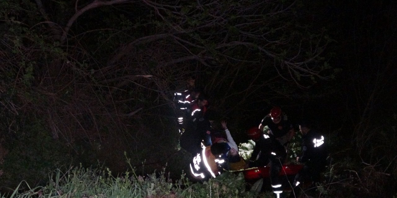 Manzara Seyrederken İstinat Duvarından Düşen Kadın Yaralandı