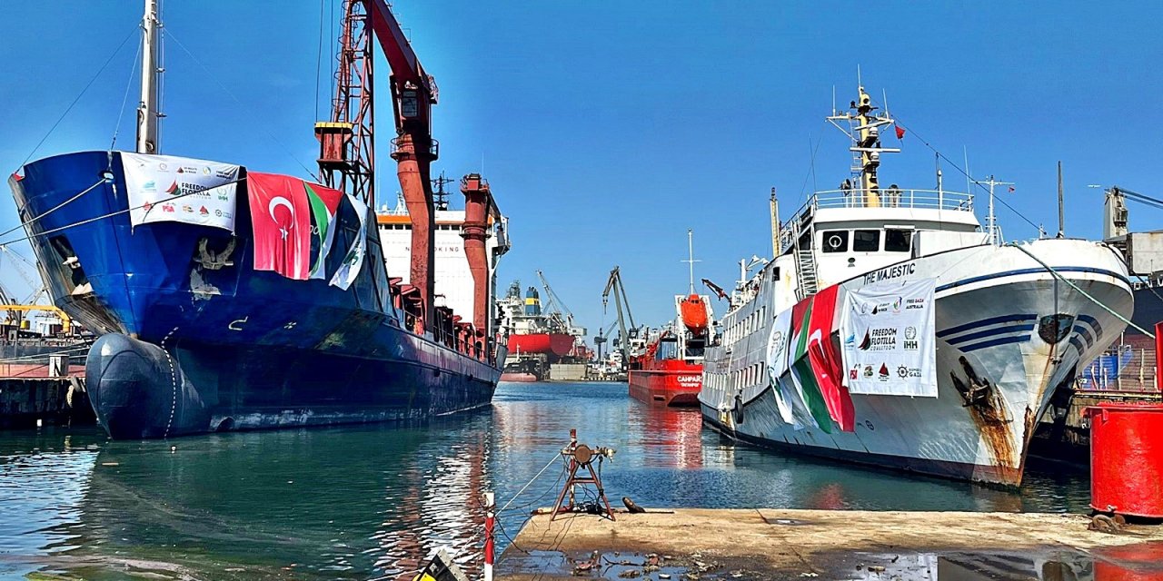 Özgürlük Filosu, Gazze İçin Yola Çıkmaya Hazırlanıyor
